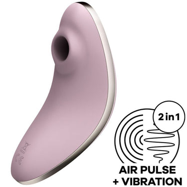 Vibratore doppio Air Pulse con 2 motori e 21 modalità di stimolazione
